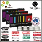3PK MIELE Espresso Coffee Machine Cleaning Cleaner Tablets Cafetto Cino Cleano