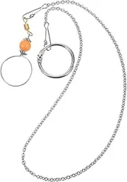 BESPORTBLE Parrot Necklace Bird Collar Chain Stainless Steel Pet Harness Comfortable Fit Random