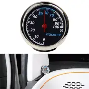 Car Decor Fashion Cute Digital Quartz Clock Mini Auto Stick-On Hygrometer Meter (for: Volkswagen)