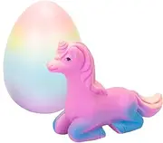 Surprise Growing Unicorn Hatching Extra Large Rainbow Egg Kids Toys, Assorted Colors