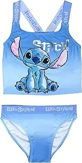 [Disney] Lilo & Stitch Girls One Piece Swimsuit Age 5 to 13 Years Old