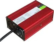CAARLA Lead-Acid Battery Charger 24V 10A Smart Charger with Aluminum Housing for 24V Lead-Acid Batteries for Outdoor, Battery Charger for Tricycle (3P XLR,U.K)