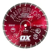 OX Professional 16" 400mm Superfast Turbo Diamond blade OX-16MPSS