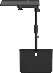 NonMiFyR Projector Stand Bracket Adjustable Convenient Space Saving Telescopic Holder Projector Mounting Base for Living Room Desk , Tray