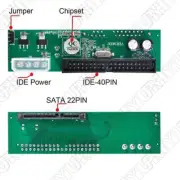 1 x SATA to PATA/IDE Adapter Converter For 2.5"/3.5" HDD Parallel to Serial ATA