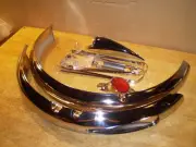 Schwinn Phantom 26" Bicycle Chromed Fender Set Light & Glass Reflector