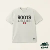 在飛比找momo購物網優惠-【Roots】Roots大童-加拿大日系列 文字設計有機棉短