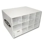 Bundle of 10 BCW Baseball Trading Card Houses for Storing 800ct Storage Boxes