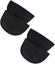 HOODANCOS 2Pairs Shoulder Pad Replacement Sponge Mats for Womens Suits Comfortable Self Adhesive Shoulder Support for and Shirts Durable Thin Design