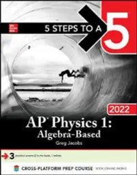 在飛比找誠品線上優惠-5 Steps to a 5: AP Physics 1 A