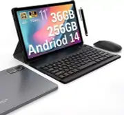 Android 14 Tablet 11 Inch Tablet 4G LTE e 5G WiFi, 20GB RAM + 256GB ROM, 9580mAh