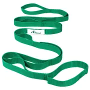 Abiarst Stretching Strap Yoga Straps for Physical Therapy, 10 Loops Non-Elast...