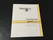 Curriculum Text, Spanish, (Espanol) Level 2 Rosetta Stone 2002 (Brand New)