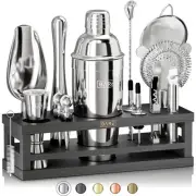 ® Mixology Bartender Kit Bar Set | 16-Piece Cocktail Shaker Set | Martini Bar...