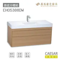 在飛比找樂天市場購物網優惠-CAESAR 凱撒衛浴 面盆 浴櫃 面盆浴櫃組 超大檯面 收