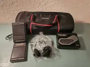 Vintage Benson & Hedges Cassette Walkman W/Speaker, Headphones, Case-Unused
