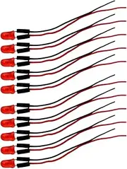 Luwecf 10 Units HO Scale Model Train LED Lighting for Easy Setup