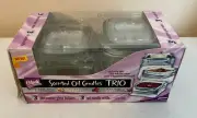 Glade Scented Oil Candles Trio Spiced Rose Orchid Oasis Dayberry NIB New
