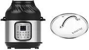 [Instant] Pot 5.7 L Duo Crisp + Air Fryer 11-in-1 Electric Multi-Cooker + Glass Tempered Glass Lid