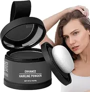 Hair Powder - Root Up Hair Shadow Powder with Applicator | Waterproof Long-Lasting Hair Concealer Gray Coverage Shading Tool for Instantly Thicker Fuller Look