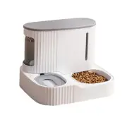 Automatic Cat Feeder,Gravity Auto Timed Pet Dry Food Self Feeding Container D...