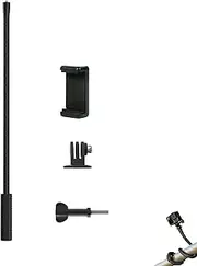 Flexible Mount Clamp with 1/4 Screw mouth for Camera, Stroller, Selfie Stick, Bike, Phones etc Application Scenarios, Flexible Holder Stand Mount for DJI Go.Pro Insta360 Action Camera