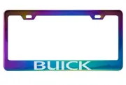 Neo Chrome License Plate Frame For Buick