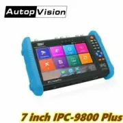 4K IP CCTV Tester Monitor IPC-9800 Plus Serie 7" H.265 O-nvif TVI CVI AHD Analog