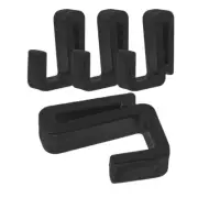 4 Pcs Clothes Hook Cubicle Hooks for Coats Furniture Clips over Door