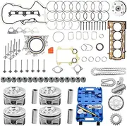 1.4T Engine Piston Rebuild Kit w/Head Gasket Kit, Bearing, Valve For VW AUDI 1.4 TSI CAVD CTHD BLG BMY EA111
