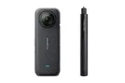 Insta360 X4 360 Waterproof 8K Action Camera with PGYTECH Extendable Selfie
