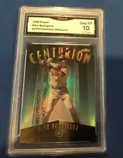 1998 Finest Alex Rodriguez 20/75 Centurion Refractor Gem MT 10