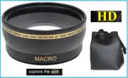 For Panasonic Lumix DMC-GX7 Hi Def 0.43x Wide Angle with Macro Lens