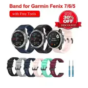 For Garmin Fenix 7x/7/7s Fenix 6/6s/6x/5/5x/5s/Plus/3/Forerunner Band Strap