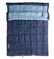 Caribee Safari Synthetic Sleeping Bag - Double - Navy