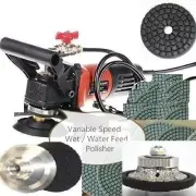 Wet Polisher granite stone concrete 3/8" Demi bullnose marble buffer countertop