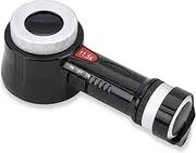Carson Optical Led/Uv Lighted Loupe Magnifying, Black, 11,5X