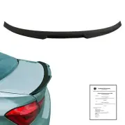 For BMW 3er F30 Limo Off 2011-2019 Rear Spoiler Lip Black Gloss With ABE (for: BMW)