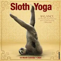 在飛比找博客來優惠-Sloth Yoga 2024 12 X 12 Wall C