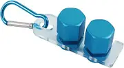 Stair Gauges for Framing Square, Aluminum Alloy Anodised Surfaces Framing Square Stop, Non Slip Stair Stringer Layout Tool Tall Stair Gauges with Holder for Framing & Rafter Layout