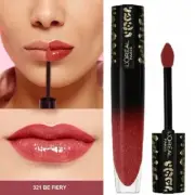 L'Oréal Red Gloss To Lips Shiny Signature Wild Nudes 321 Be Fiery Nude
