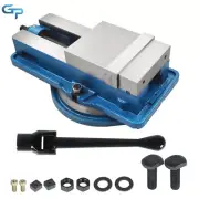6in Milling Machine Lockdown Vise Swiveling Base Bench With 360° Swiveling Base