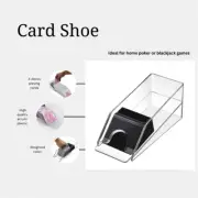 Casino Gambling Texas Blackjack Acrylic 4 Deck Poker Card Dealer Shoe Boot
