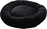 Generic Indoor Cat Bed with Dog Cushion, Pet Sleeping Mat for Rabbit and Poodle, Black S