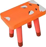 SWOOMEY 1Pc Cartoon Footstool for Lightweight Step Stool with Fox Design for Home Use Easy Shoe Changing Playrooms Bedrooms