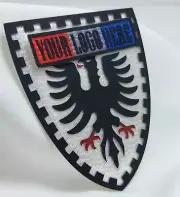 3D Silicone Logo Patch for Custom Gear – Iron-On or Heat Press