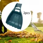 2x Hand Rake Leaf Grabbers for Hands Twigs Farming Leaf Scoops and Claws