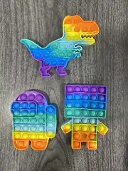 3 Pack Sensory Toys Dimple Toys