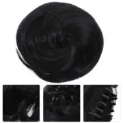 Fashion Wedding Headdress Hair Claw Clamp Hair Donut Bun Maker Chignon Hairpiece