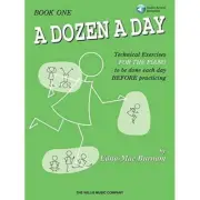 A Dozen A Day Book 1 - Book/Audio Pack